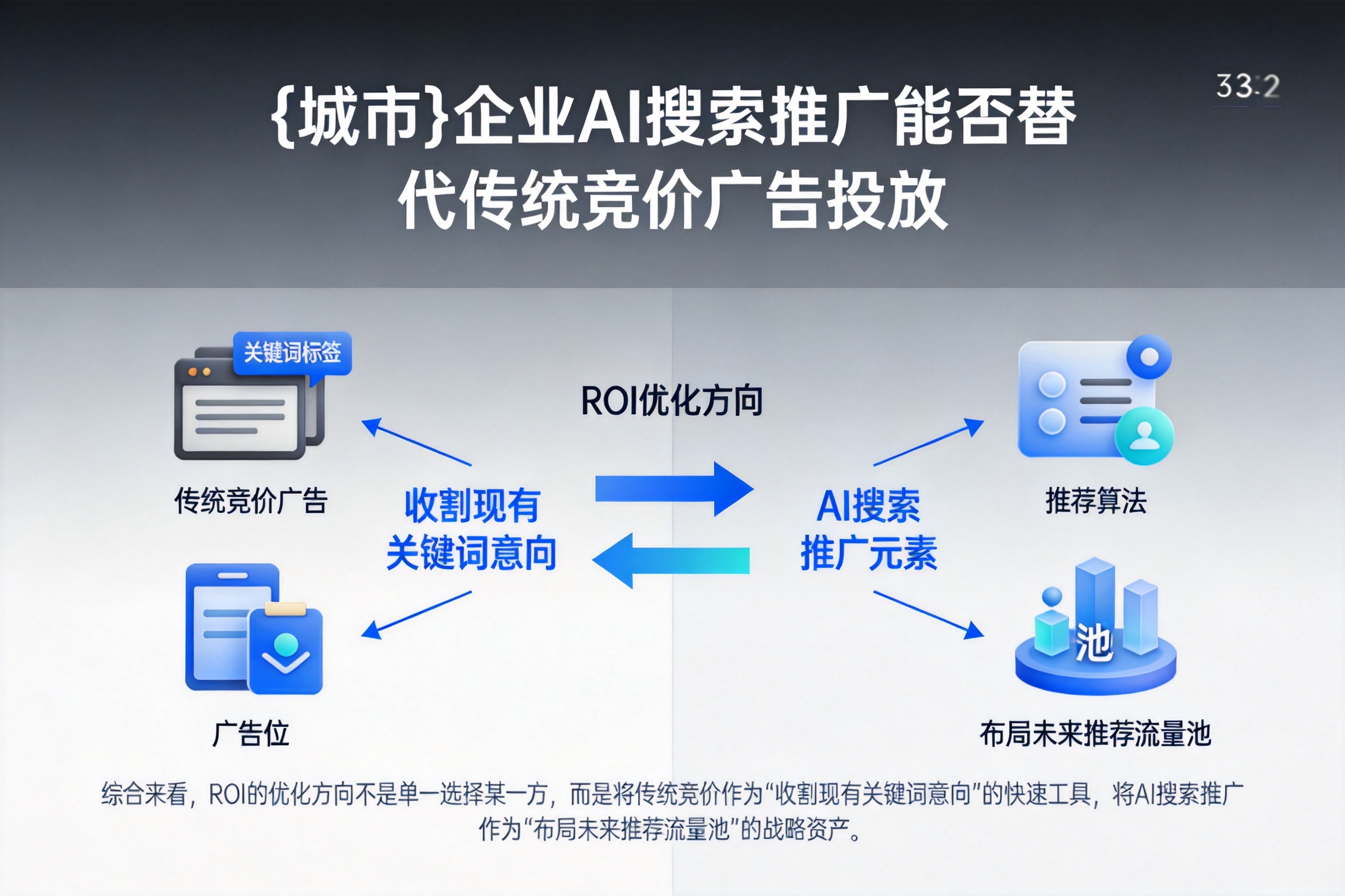 呼玛企业AI搜索推广能否替代传统竞价广告投放