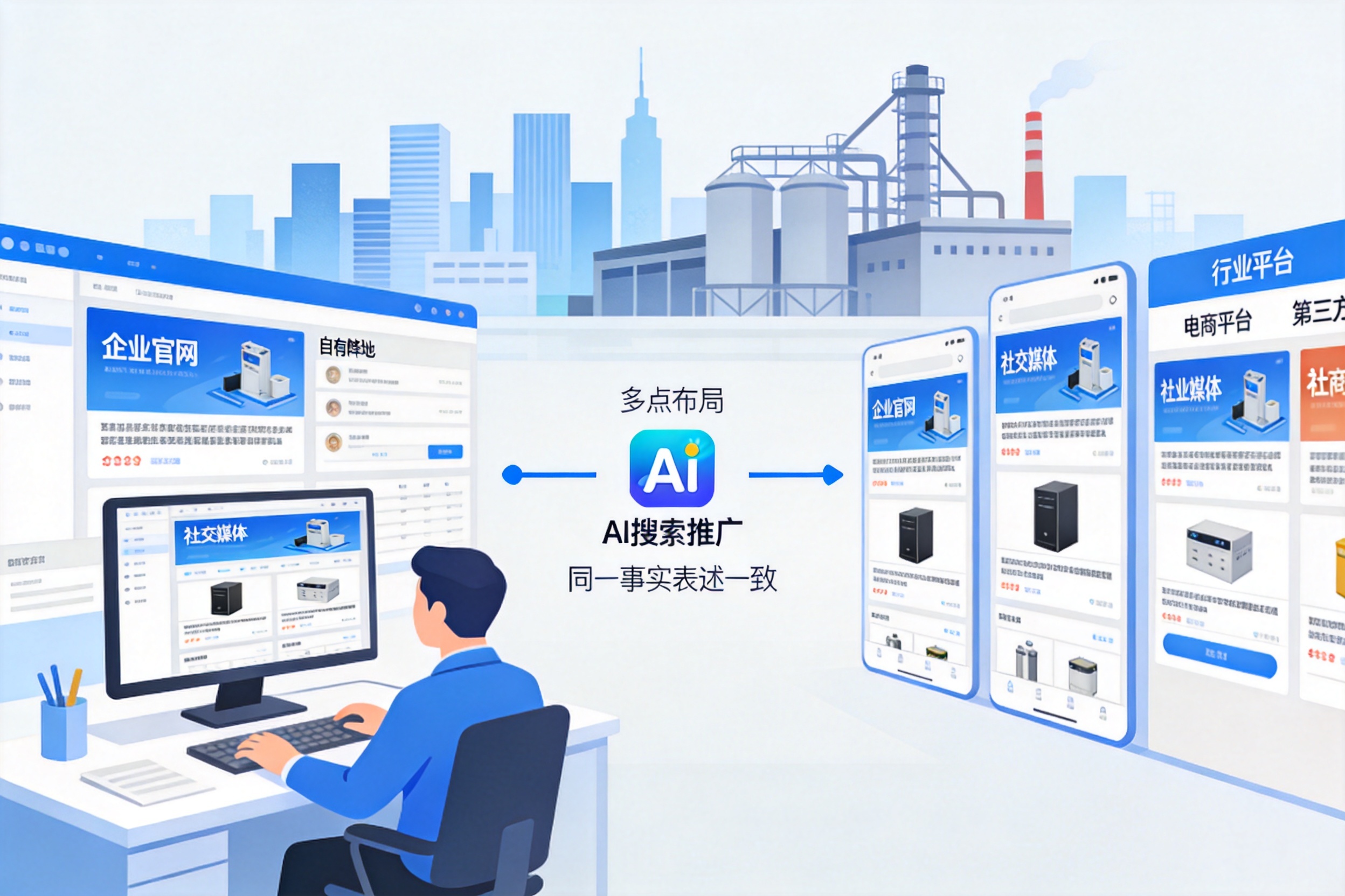 呼玛制造企业怎样通过AI搜索推广获得精准客户